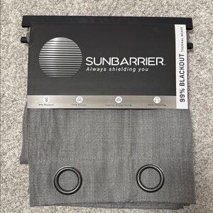 Blackout Curtains Thermal shielding 2 panels